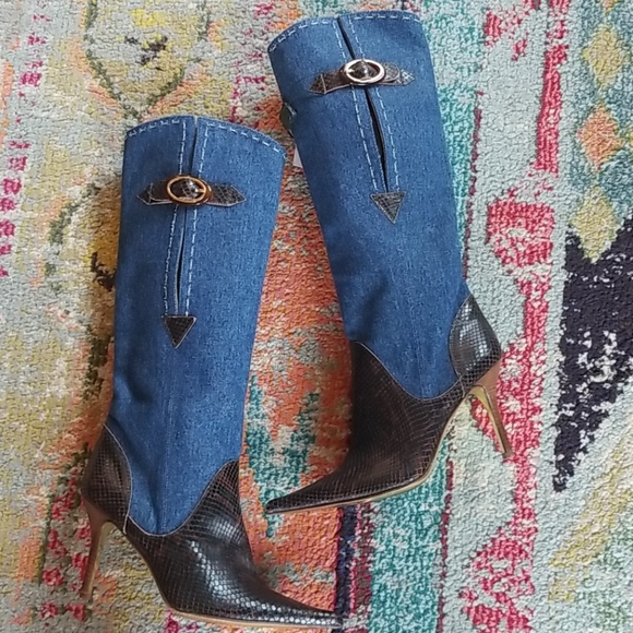 D&G Shoes - HOST PICK🌻 DOLCE & GABANNA D&G Denim Boots